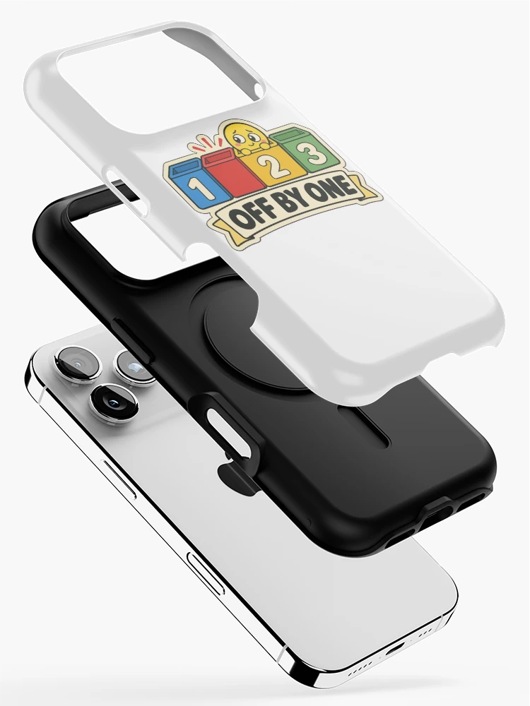 Thumbnail 2 of 4, iPhone Case, Off By One Error | Funny Computer Science Student Humour designed and sold by DebugLab.