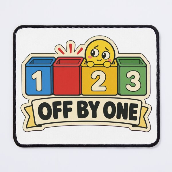 Item preview, Off By One Error | Funny Computer Science Student Humour designed and sold by DebugLab.