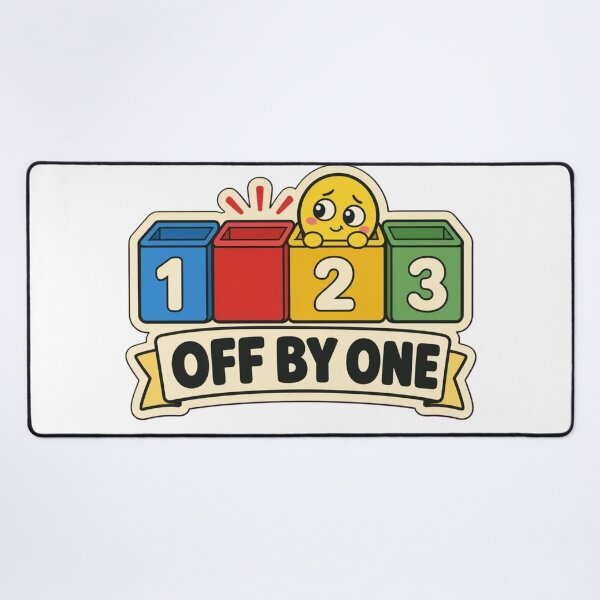 Item preview, Off By One Error | Funny Computer Science Student Humour designed and sold by DebugLab.