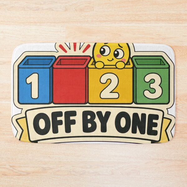 Item preview, Off By One Error | Funny Computer Science Student Humour designed and sold by DebugLab.