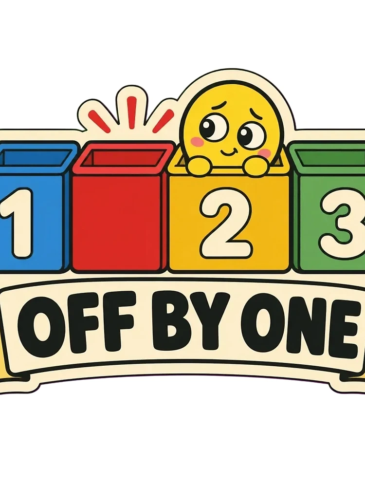 Thumbnail 3 of 3, Scarf, Off By One Error | Funny Computer Science Student Humour designed and sold by DebugLab.