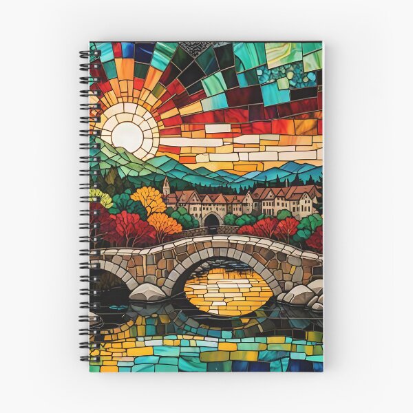 Item preview, Autumn Mosaic Symphony designed and sold by Serene Strokes Art.
