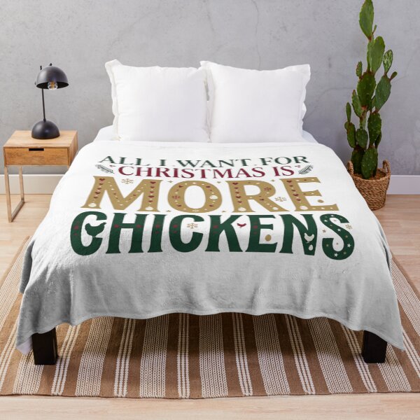 Item preview, All I Want For Christmas Is More Chickens Funny Backyard Chicken Keeper Holiday designed and sold by raedattia.