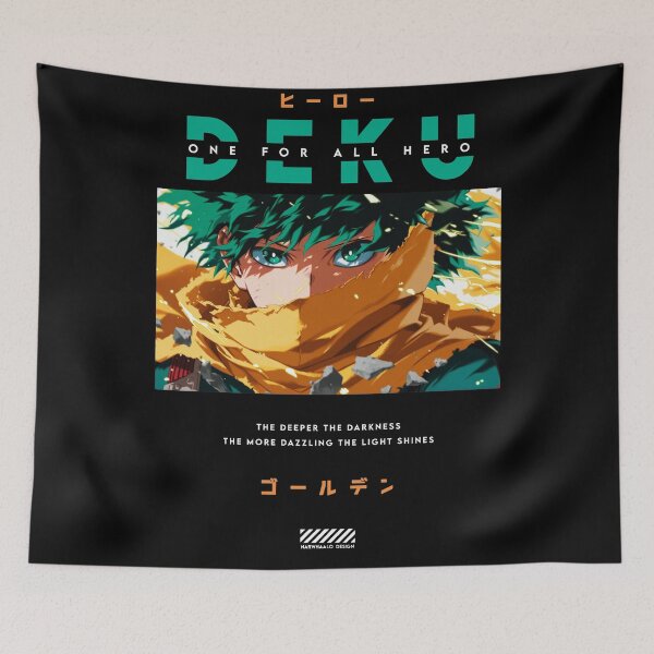 Item preview, Izuku Midoriya My Hero Academia: The Color of Courage designed and sold by NarwhalXV.