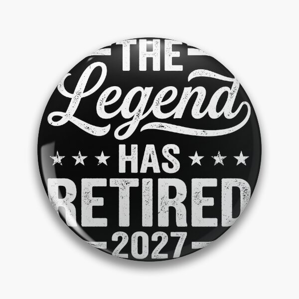 Item preview, The Legend Has Retired 2027 Retirement Gift Retiree designed and sold by Doodleoub.