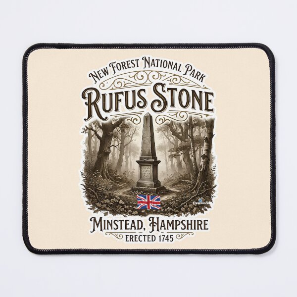Item preview, Rufus Stone New Forest Vintage designed and sold by EvergreenPark - Tee Studio.
