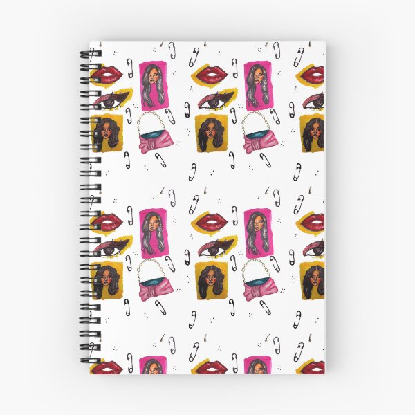 Item preview, Afrocentric Beauty Fashion Illustration Pattern designed and sold by designsbyAdira.