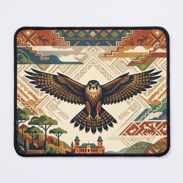 Item preview, Vintage Antananarivo Falcon Travel Art designed and sold by ZUMERI.
