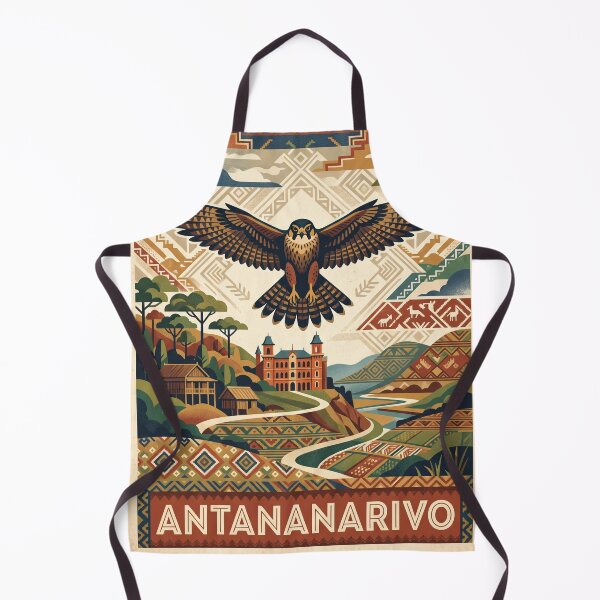 Item preview, Vintage Antananarivo Falcon Travel Art designed and sold by ZUMERI.