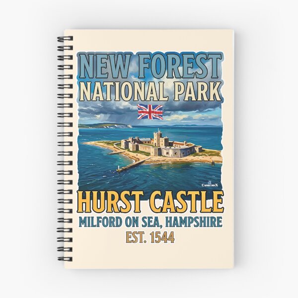Item preview, Hurst Castle New Forest T-Shirt designed and sold by EvergreenPark - Tee Studio.