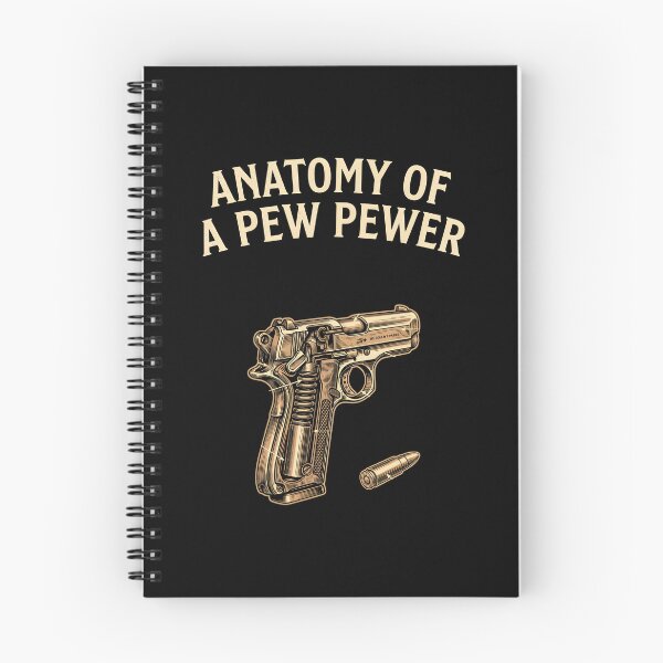 Item preview, Anatomy of A Pew Pewer 9 mm Sports Shooting Humor designed and sold by Redgiant87x.
