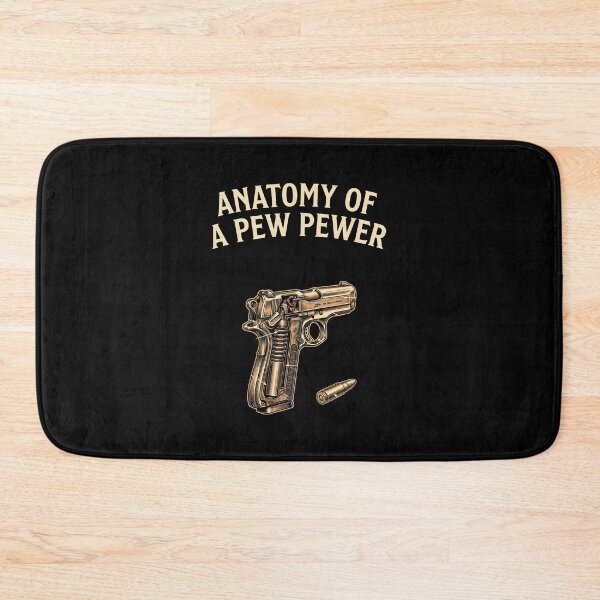 Item preview, Anatomy of A Pew Pewer 9 mm Sports Shooting Humor designed and sold by Redgiant87x.