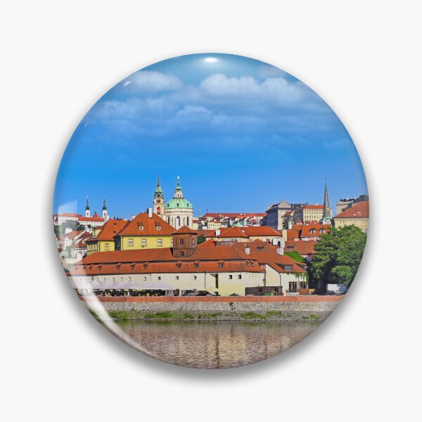 Item preview, Panoramic View of Prague Castle, St. Vitus Cathedral and Mala Strana over Vltava River designed and sold by goceris.