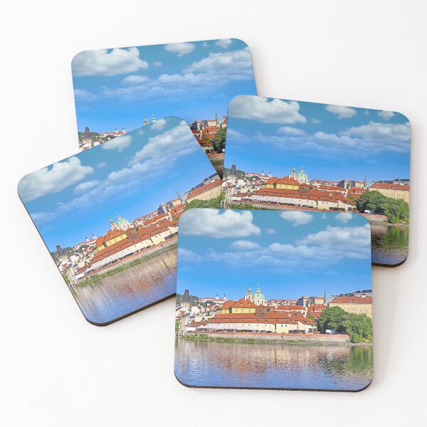 Item preview, Panoramic View of Prague Castle, St. Vitus Cathedral and Mala Strana over Vltava River designed and sold by goceris.