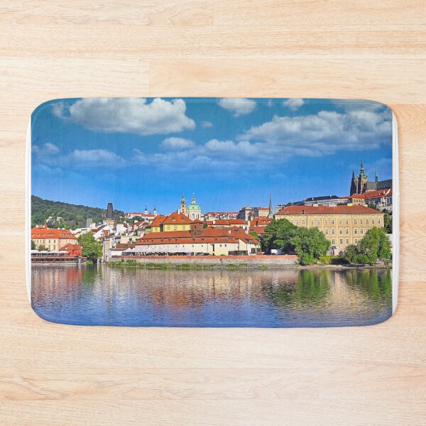 Item preview, Panoramic View of Prague Castle, St. Vitus Cathedral and Mala Strana over Vltava River designed and sold by goceris.
