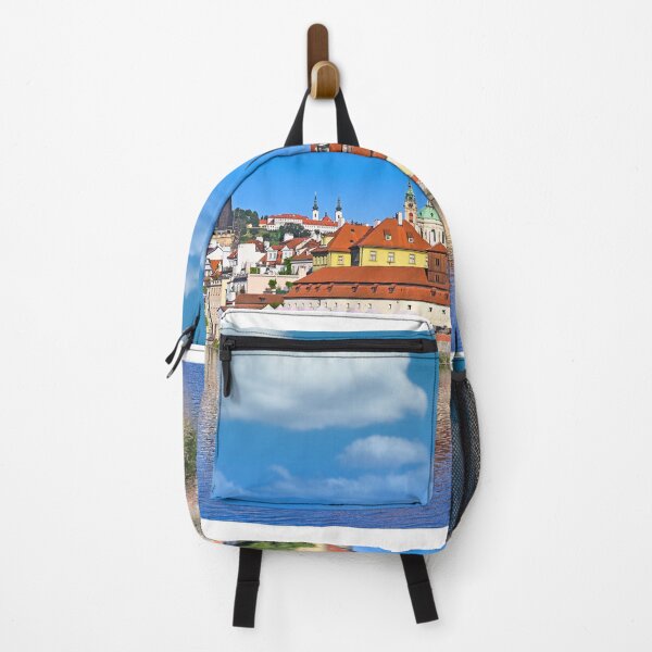 Item preview, Panoramic View of Prague Castle, St. Vitus Cathedral and Mala Strana over Vltava River designed and sold by goceris.