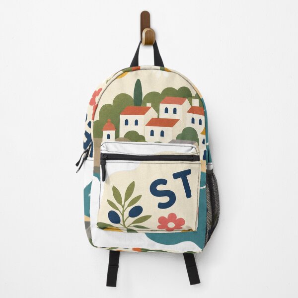 Item preview, St Ives England Travel Souvenir Modern Folk Art designed and sold by VisualArtsOasis.