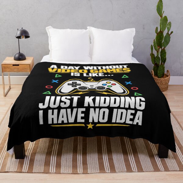 Item preview, A Day Without Video Games Funny Gamer Quote Gaming Humor designed and sold by mraihan.