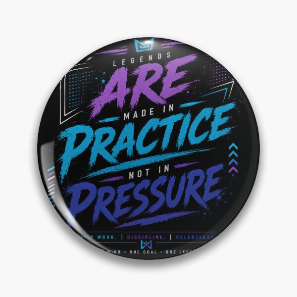 Item preview, Legend Made in Practice Sports Motivation designed and sold by LegendCourt.