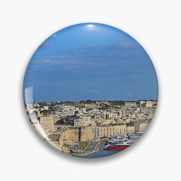 Item preview, Panoramic View of Fort St. Angelo and Birgu Marina in the Grand Harbour, Malta designed and sold by goceris.