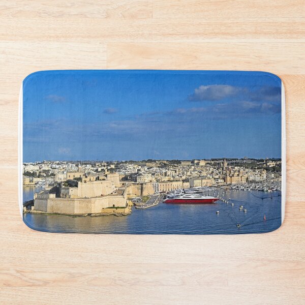 Item preview, Panoramic View of Fort St. Angelo and Birgu Marina in the Grand Harbour, Malta designed and sold by goceris.