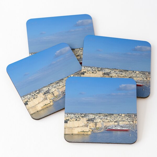 Item preview, Panoramic View of Fort St. Angelo and Birgu Marina in the Grand Harbour, Malta designed and sold by goceris.