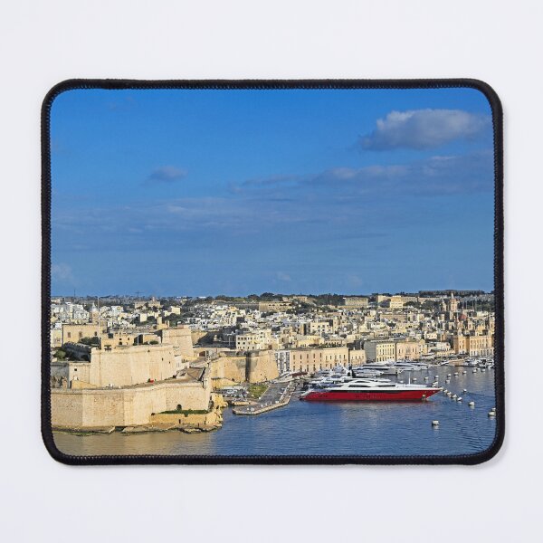 Item preview, Panoramic View of Fort St. Angelo and Birgu Marina in the Grand Harbour, Malta designed and sold by goceris.