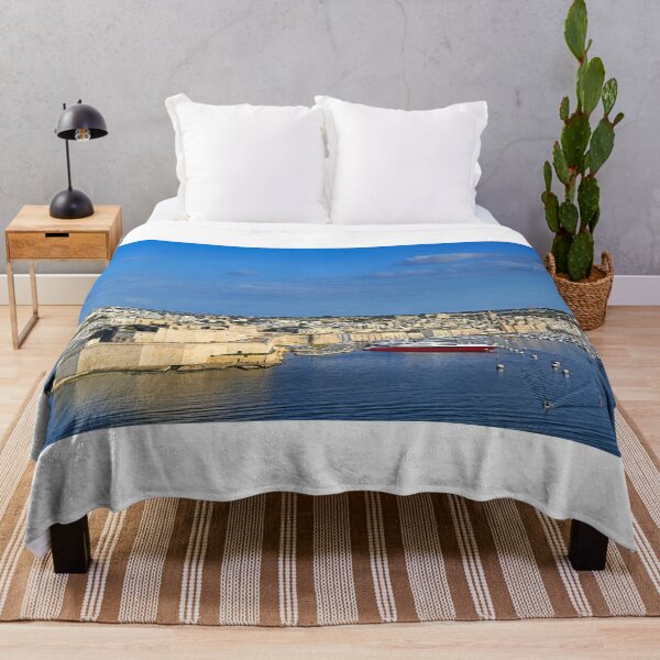 Item preview, Panoramic View of Fort St. Angelo and Birgu Marina in the Grand Harbour, Malta designed and sold by goceris.