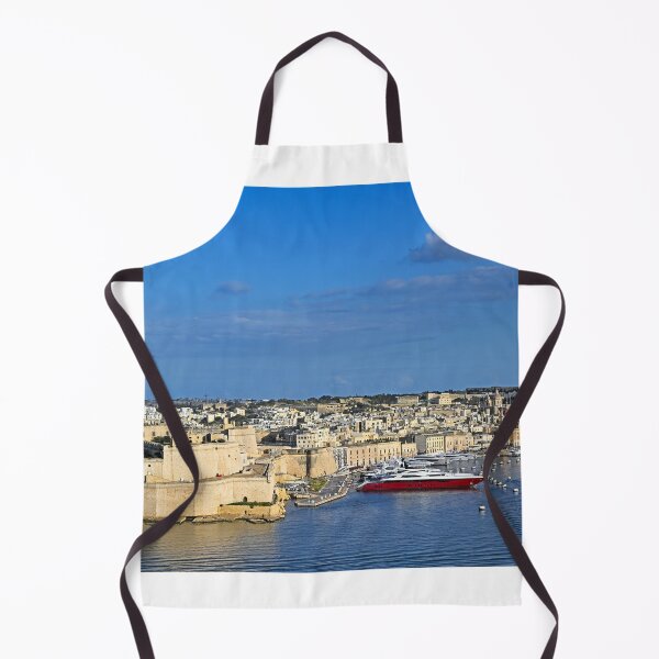 Item preview, Panoramic View of Fort St. Angelo and Birgu Marina in the Grand Harbour, Malta designed and sold by goceris.