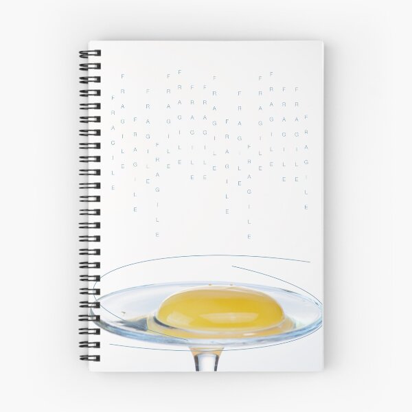 Item preview, Fragile Egg Conceptual Typography Art designed and sold by photossmirnov.