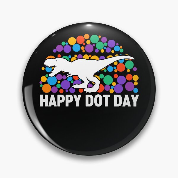 Item preview, Happy Dot Day 2026 T Rex designed and sold by gunaone-design.