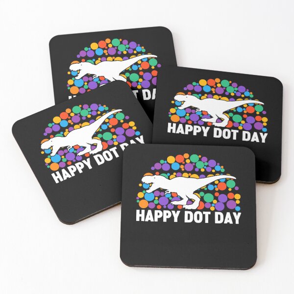 Item preview, Happy Dot Day 2026 T Rex designed and sold by gunaone-design.