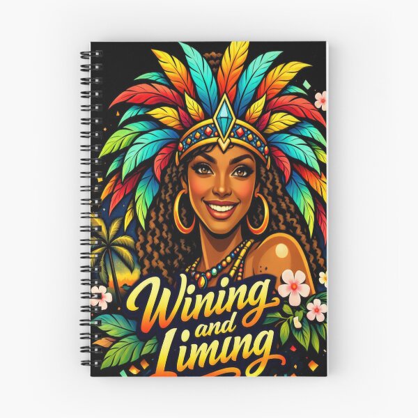 Item preview, Wining and Liming Carnival Queen designed and sold by 5PalmsCreative.