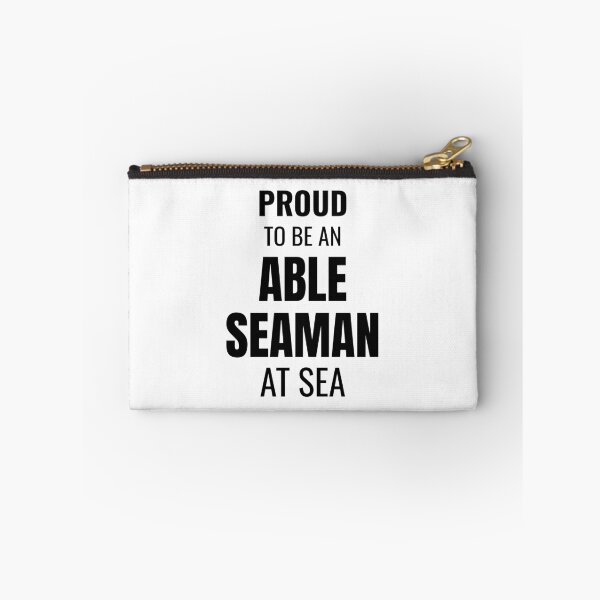 Item preview, Proud to be an Able Seaman at Sea (Black) designed and sold by ShipCrewNation.