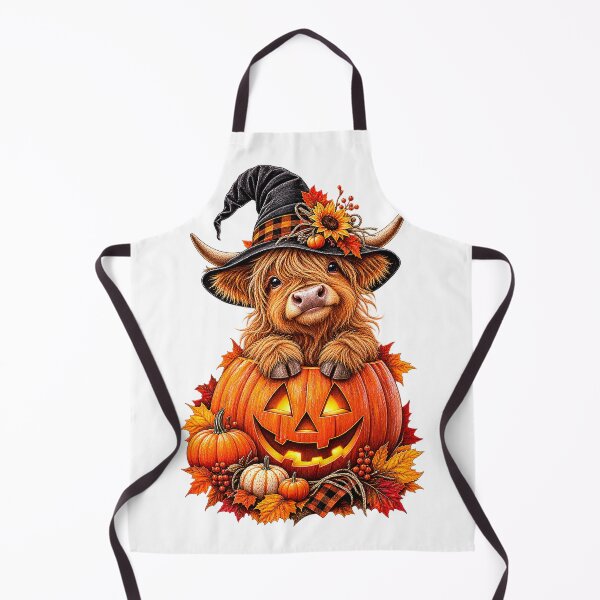 Item preview, Halloween Highland Calf designed and sold by NativeGraffix.