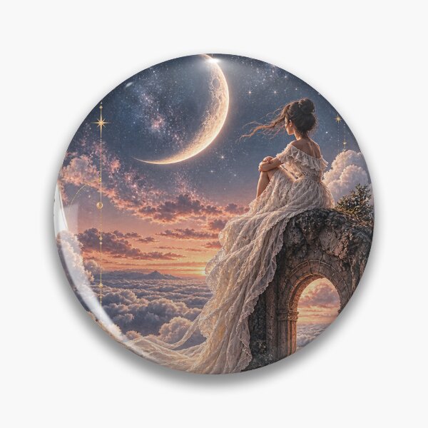 Item preview, Celestial Moon Dreamer Fantasy designed and sold by OddMuseLab.