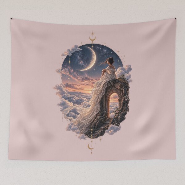 Item preview, Celestial Moon Dreamer Fantasy designed and sold by OddMuseLab.