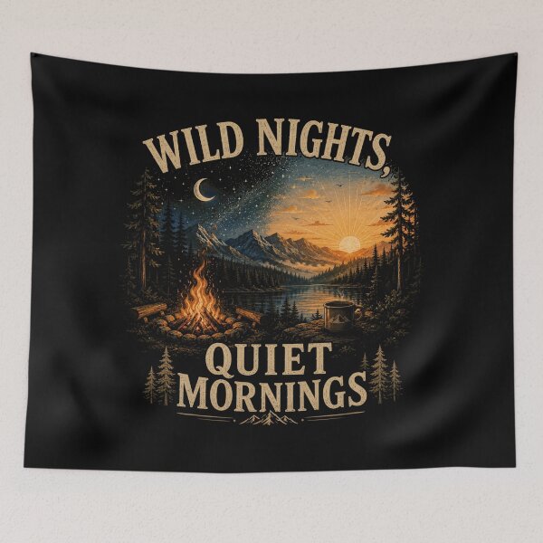 Item preview, Wild Nights, Quiet Mornings designed and sold by Side Quest Co..