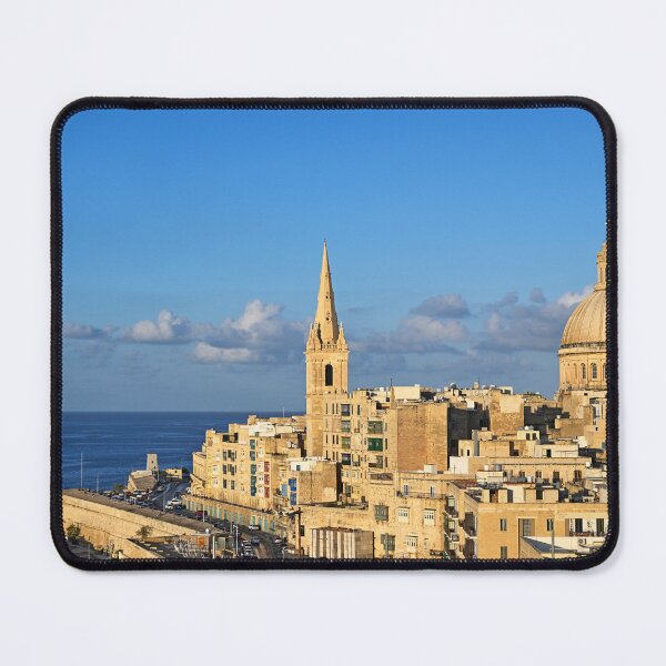 Item preview, Iconic Skyline of Valletta with Basilica Dome and St Paul's Spire, Malta designed and sold by goceris.
