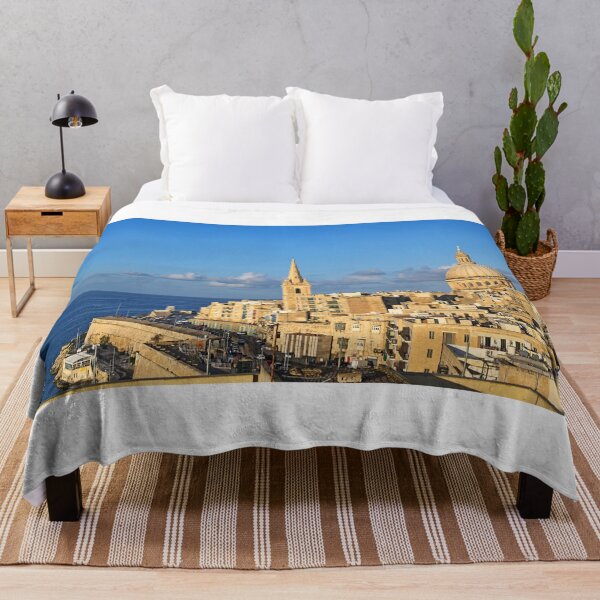 Item preview, Iconic Skyline of Valletta with Basilica Dome and St Paul's Spire, Malta designed and sold by goceris.