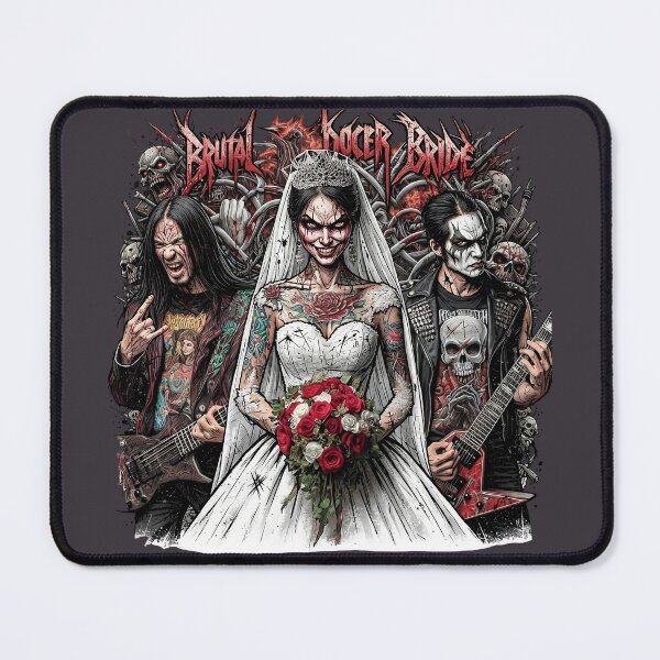 Item preview, Brutal Metal Bride Guitar Goth designed and sold by Voodoo Store Paranormal Collections.
