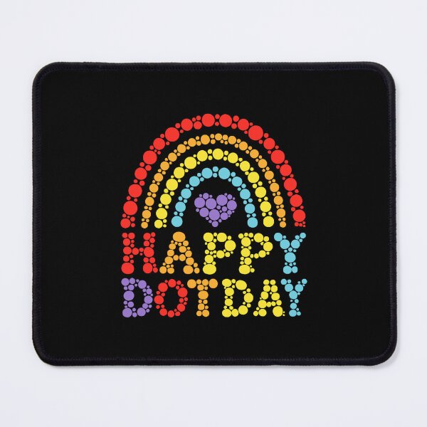 Item preview, Happy Dot Day 2026 Rainbow Design designed and sold by gunaone-design.