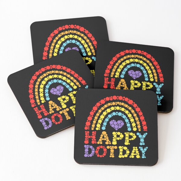 Item preview, Happy Dot Day 2026 Rainbow Design designed and sold by gunaone-design.