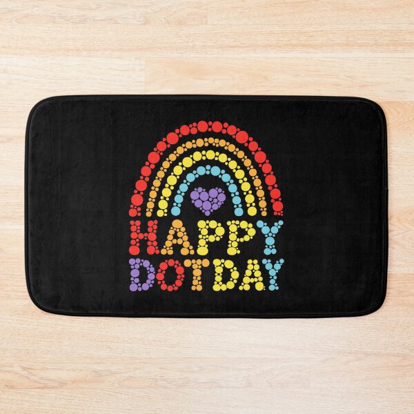 Item preview, Happy Dot Day 2026 Rainbow Design designed and sold by gunaone-design.