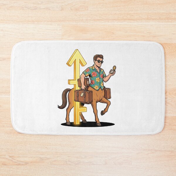Item preview, Sagittarius Centaur Traveler Suitcases Compass Zodiac Art designed and sold by Rare By Hero.