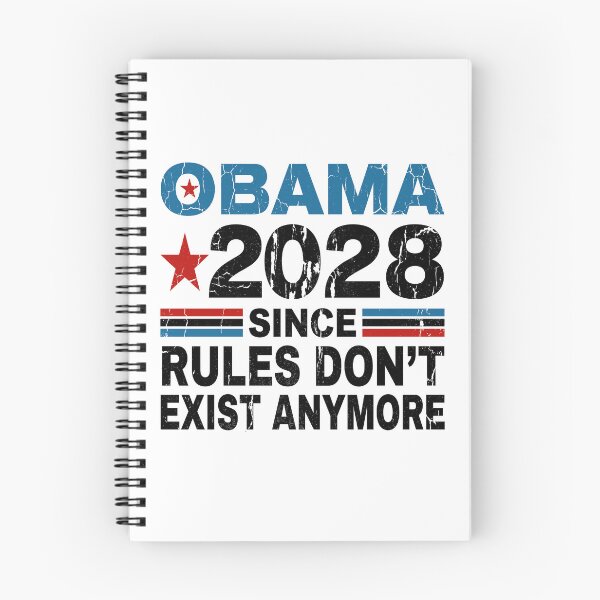 Item preview, Obama 2028 Since Rules Don't Exist Anymore US Politics Election Humor designed and sold by Doodleoub.