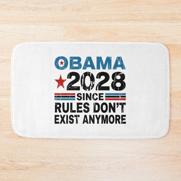 Item preview, Obama 2028 Since Rules Don't Exist Anymore US Politics Election Humor designed and sold by Doodleoub.
