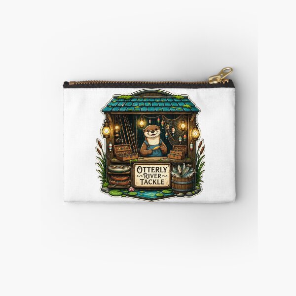 Item preview, Otterly River Tackle | Whimsical Woodland Fishing Shop designed and sold by MrDev.