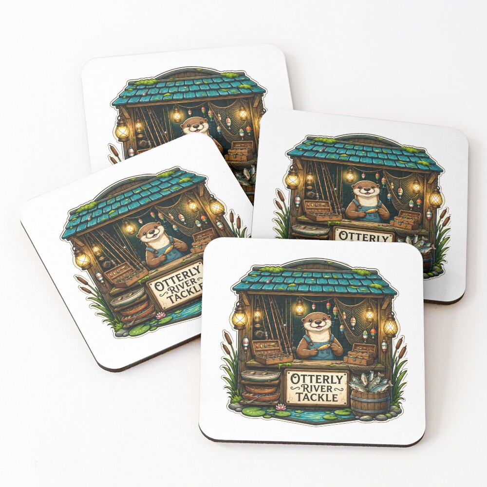 Aperçu de l'œuvre Dessous de verre (lot de 4) créée et vendue par MrDev.