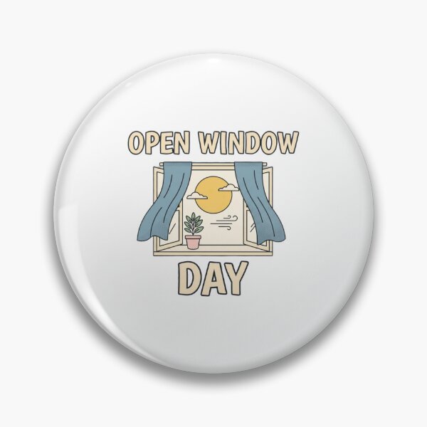 Item preview, Open Window Day Mid Century Sunshine designed and sold by GoofyShopp.
